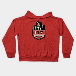 one Hundred seventeen podcast Kids Hoodie